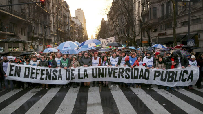 Se viene la quinta Marcha Federal Universitaria
