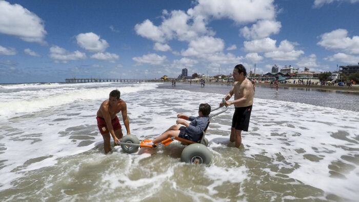 Proponen una ley de playas accesibles
