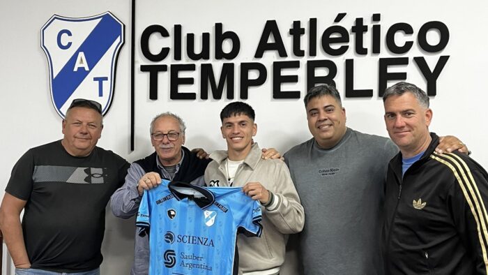 Temperley renovó a Franco Benítez hasta 2028