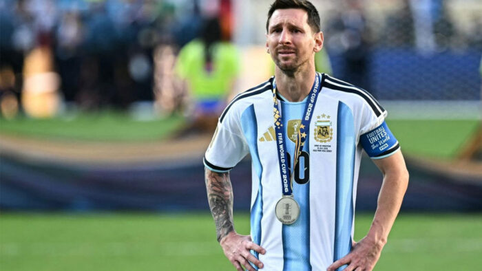 Messi se despide de la Selección Argentina